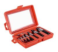 Bewinner 8 Pezzi Set Estrattori Bulloni Rotti per Tubi | Strumento per la rimozione delle viti danneggiate, acciaio trattato termicamente, rivestimento antiruggine, custodia