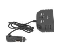 Bewinner Accendisigari per Auto 3 Prese 12V 24V, Adattatore di Alimentazione 120W con Porte USB Tipo C, Ricarica Rapida, Protezione da Sovraccarico e Cortocircuito, Materiale ABS