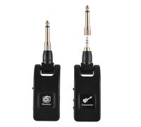 Bewinner Accessori per Chitarra Ricevitore Trasmettitore per Chitarra Wireless di Lunga Durata 10 Ore di Riproduzione Continua per Strumenti a Fiato Elettrici (1 ricevitore con 1 trasmettitore)