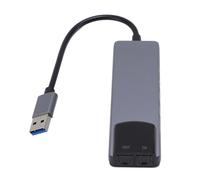 Bewinner Adattatore Audio da USB a 5.1 Canali con Uscita Ottica SPDIF, Scheda Audio Esterna per PC, Home Theater, Giochi, Computer Desktop Portatile, Convertitore USB Multiporta Plug and
