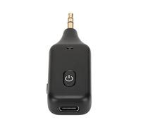 Bewinner Adattatore Bluetooth 5.1 AUX Trasmettitore Wireless 3 in 1 a Bassa Latenza da 3,5 Mm Ricevitore Chiamate in Vivavoce per PC TV per Auto
