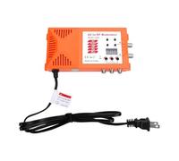 Bewinner Adattatore Convertitore Coassiale UHF Modulatore AV a RF, Convertitore di Segnale Audio Video NTSC PAL con Commutazione di Canale per Console di Gioco TV Set Top Box (Spina europea)