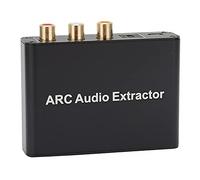 Bewinner Adattatore da Arc Ad, Convertitore Arc Extractor, Uscita da Arc a Ottica/Coassiale//3,5 Mm/Stereo, Uscita Stereo per Cuffie da 3,5 Mm, Riduzione del Rumore e Muto Automatico di