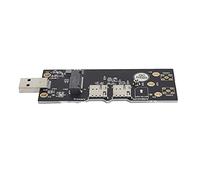Bewinner Adattatore da M.2 a USB 3.0, Test del Modulo Riser NGFF Key B 3G/4G/5G con Doppio Slot per Scheda SIM Plug And Play per Desktop o Laptop Vomputer