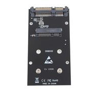 Bewinner Adattatore da MSATA a III Trasferimento Rapido Dati da 6 Gbps, Scheda Convertitore SSD per Desktop, Supporta SSD MSATA da 26,8 Mm/50,95 Mm, Materiale PCB Robusto, Installazione Semplice
