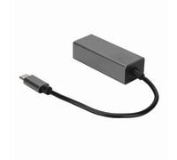 Bewinner Adattatore da USB C A Ethernet, Adattatore di Rete da USB C A RJ45 LAN Ethernet Adattatore di Tipo C A Trasmissione Stabile per Laptop con Porta A di Tipo C Grigio (100 trilioni)