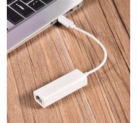 Bewinner Adattatore da USB C a Ethernet, Adattatore di Rete LAN da USB 3.1 Tipo C a RJ45 100 Mbps, Plug and Play Senza Driver per Pro/Air, Laptop, Tablet,