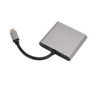 Bewinner Adattatore da USB C a HDMI, Convertitore Adattatore Video da USB 3.1 a Doppio HDMI 4K, modalità Mirror Ed Estesa, Docking Station da USB C a HD con Porta di Ricarica USB 3.0