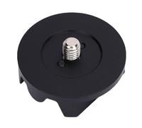 Bewinner Adattatore della Testa a Sfera del Telescopio, Base di Latitudine per Watcher Sky, Accessorio per Telescopi Astronomici per la Testa della Fotocamera in Lega di Alluminio DSLR (BLACK)