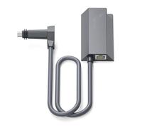 Bewinner Adattatore Ethernet per Internet Satellitare Rettangolare V2, Adattatore di Rete Esterna RJ45 Gigabit 1000Mbps per Kit Internet Satellitare di Seconda Generazione