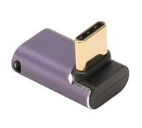 Bewinner Adattatore Extender USB C, Supporto Adattatore USB C Femmina a USB C Maschio 100 W 40 Gbps 8 K 60 FPS, Adattatore USB 4.0 C Ad Angolo Retto per Telefono Tablet Laptop