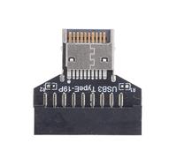 Bewinner Adattatore Header da USB 3.2 Tipo E a USB 3.0 a 20 Pin, Trasferimento Dati Ad Alta velocità da 20 Gbps, Convertitore Compatto per Scheda Madre per PC Desktop, Estensione Pannello Frontale