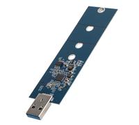 Bewinner Adattatore M.2 NGFF a USB 3.0, Convertitore SSD 2230 2242 2260 2280, Plug & Play Portatile da 5 Gbps per Trasferimento Dati, Compatibile con OS X