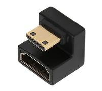 Bewinner Adattatore Mini a a Forma di U, Convertitore Maschio a Femmina 8K 60Hz 48Gbps, Connettore Placcato Oro per PC TV Proiettore Monitor Laptop Fotocamera, Compatibile 4K 120Hz