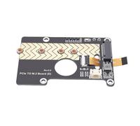 Bewinner Adattatore PCIe a M.2 per 5, velocità di Trasferimento 8 Gbps, Scheda di Espansione Interfaccia PCIe a 16 PIN, Supporto Avvio SSD NVMe per M.2 2280/2260/2242/2230