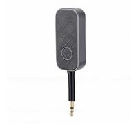 Bewinner Adattatore per Auto Bluetooth 6.0, Trasmettitore Ricevitore Audio AUX Connessione a Doppio Dispositivo Chiamata Manuale Streaming di Musica Stereo per Sistemi Audio di Veicoli