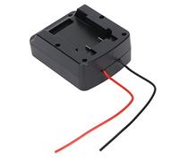 Bewinner Adattatore per Batteria Al Litio da 20 V, Convertitore di Batteria Portatile con Prestazioni Stabili, Connettore di Alimentazione per Elettroutensile Resistente Agli Urti per Progetti Fai