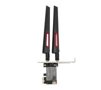 Bewinner Adattatore per Scheda di Rete WiFi Wireless, 802.11ac 867Mbps PCIEx1 con Bluetooth 4.1 e Doppia Antenna per 7/8/10, Scheda WLAN PCI Express Dual Band 2.4Ghz/5Ghz (Antenna da 10 dB)
