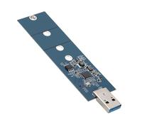 Bewinner Adattatore per unità USB M.2 NGFF, Convertitore SSD 2230 2242 2260 2280 Portatile 5 Gbps, Piccolo e Leggero, Facile Plug&play, per OS X, compatibilità, Comodo Trasferimento Dati