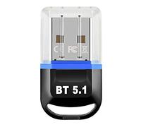Bewinner Adattatore USB Bluetooth5.1, 3Mbps Drive Trasmettitore Bluetooth5.1, per Desktop, Laptop, Mouse, Tastiera, stampanti, Cuffie, Altoparlanti