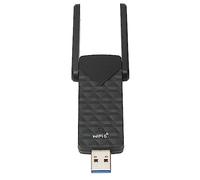 Bewinner Adattatore WiFi 6 per PC, AX1800M USB 3.0 Dual Band Wireless WiFi Dongle, 5Ghz/2.4Ghz Fast Speed High Gain Antenna Network Adapter per 11/10/7