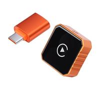 Bewinner Adattatore Wireless |Plug & Play per IOS/Android, WiFi Dual-band e Design in Lega di Alluminio per Oltre 1000 Modelli di Veicoli (Modello bianco)