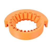 Bewinner Affilatrice per Punte da Trapano Adattatore per Smerigliatura di Punte da Trapano Elettrico in ABS per Smerigliatrice Angolare da 125 Mm Ripristina da 2-13 Mm Strumento Efficiente