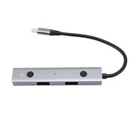 Bewinner AI Voice Hub Tipo C a USB 2.0, Trascrizione della Trascrizione in Tempo Reale per Tablet Desktop per Laptop, Adattatore Senza Conducente per Lavoro Remoto, Studenti