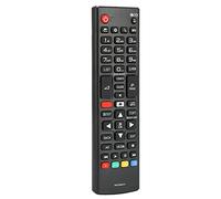 Bewinner AKB75095312 Telecomando Sostitutivo per TV LCD, Controller TV Universale con Pulsanti Funzione, Portata Fino a 10 M