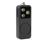 Bewinner Allarme Personale per Autodifesa, 4 modalità di Illuminazione Sirena Forte, Luce Stroboscopica e Portachiavi, Set Portachiavi di Sicurezza Ricaricabile per Donna (BLACK)