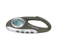Bewinner Altimetro Barometro Digitale Barometro Altimetrico Multifunzionale Retroilluminazione, Custodia in ABS, Dimensioni Portatile per Escursionismo Sport all'Aria Aperta, Altimetro a Chiave