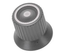 Bewinner Altoparlante Bluetooth Magnetico, Supporto per Telefono Mini Altoparlante Wireless Portatile con Audio Surround a 360 Gradi, Manopola del Volume Regolabile, Doppio Accoppiamento (BLACK)