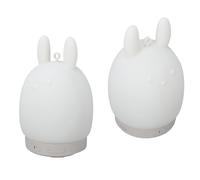 Bewinner Altoparlante Bluetooth Rabit con Luce Notturna con Macchina per il Rumore Bianco, 31 Suoni Rilassanti e 3 Livelli Dimmerabili, Macchina per il Suono del Sonno in Silicone