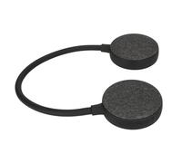 Bewinner Altoparlante con Archetto da Collo Altoparlante Indossabile Wireless con Cancellazione del Rumore con Microfono per Chiamate Chiare, Ideale per Camminare e Correre (BLACK)