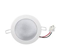 Bewinner Altoparlante da Soffitto da 4 Pollici, Design a Scatto a Molla Facile Installazione, Montaggio a Incasso con Nitido, Altoparlante Musicale Ad Alta fedeltà per Casa e Ufficio, Resistente Alla