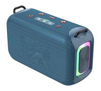 Bewinner Altoparlante Wireless Portatile BT 50W con Luci RGB, Bassi Ad Alta fedeltà, Batteria a Lunga Durata, Altoparlante Compatto per Feste per Casa, Esterni e Viaggi (BLUE)