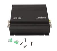 Bewinner Amplificatore di Potenza Audio per Veicoli, Mini Amplificatore per Altoparlanti Hi-Fi Stereo a 4 Canali per Sistemi Audio per Auto, Dissipazione del Calore in Lega di Alluminio,