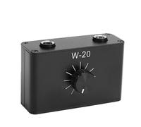 Bewinner Attenuatore Volume di Linea, Controller di Livello Audio in Linea da 6,35 Mm 1/4 Pollici con Manopola, Regolatore di Segnale Passivo per Microfoni Dinamici, Chitarre, Tastiere,