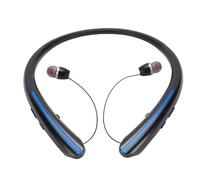 Bewinner Auricolari Bluetooth 5.3 con Archetto da Collo |Durata della Riproduzione 24 Ore su 24, Cancellazione del Rumore CVC 8.0, Resistenza Al Sudore IPX5, connettività a Doppio (BLUE)