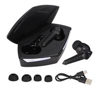 Bewinner Auricolari da Gioco Wireless HiFi con Suono Stereo a 360°, Design Ergonomico a Bassa Latenza Auricolari con Luce Respiratoria Fresca per PC Giocatori Mobili