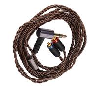 Bewinner Auricolari Monitor, Cuffie Intrauricolari Cablate con Cavo Staccabile, Doppio Driver Ibrido per Stereo HiFi, Isolamento Acustico, Compatibile con (senza microfono)