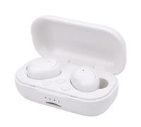 Bewinner Auricolari Wireless, Lettore MP3 Cuffie Bluetooth 5.3 Integrate con Slot per Scheda di Memoria, Auricolari per Lettore Musicale Autonomi per Allenamenti in Viaggio (WHITE)