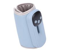 Bewinner Avvolgimento Scaldabiberon Portatile |Riscaldamento Rapido in 15 Minuti, Batteria da 8000 MAh, 11 Impostazioni di Temperatura, Luce Notturna e vestibilità Universale per Viaggi, (BLUE)