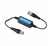 Bewinner Balun Video Isolatore del Loop di Massa 2 Pezzi, Connettore Coassiale BNC Maschio-femmina per Fotocamera, Previene la Distorsione del Segnale e lo Strappo dello Schermo