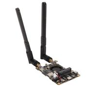 Bewinner Base Hat 3G 4G LTE Scheda Computer con Slot per Scheda SIM, Modelli con Connettore GPIO a 40 Pin, Raffreddamento Attivo, Interruttori Separati, Slot per SchedaSIM, Controlli LED