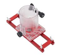 Bewinner Base per Fresatrice per Legno 2 in 1, Base Compatta per Fresatrice per Palmo per Staffa per Scanalatura di Mobili per Armadietti, Rifilatrice ID 65mm, Robusta Lega di Alluminio, Scanalatura