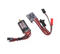 Bewinner Bewinner ESC Compatto Spazzolato 30A con Forte Frenata per Mini Auto RC Fai-da-te 2S Ni MH per Appassionati (60T) (53T)