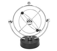 Bewinner Bewinner Palla Oscillante Magnetica a Movimento Perpetuo Solare Ornamento Elettronico per Orbita Decoro Sportivo Ed Elegante Perfetto Installazione Semplice per Ufficio o Stanza a Tema Spazio