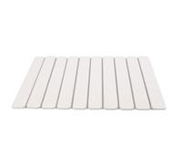 Bewinner Bewinner Tappetino Asciugapiatti Pieghevole in Terra di Diatomee Design Salvaspazio per Piano di Lavoro Facile da Pulire per Cucina 23,62x15,35 Pollici (GREY) (WHITE)