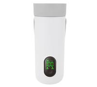 Bewinner Bollitore Elettrico da Viaggio, Bollitore Portatile a Cordone Cordless Ricaricabile, Calda per Latte Caldaia Piccola con Manico a Batteria Scaldacqua Calda